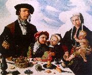 Maerten Jacobsz van Heemskerck Family Portrait USA oil painting reproduction